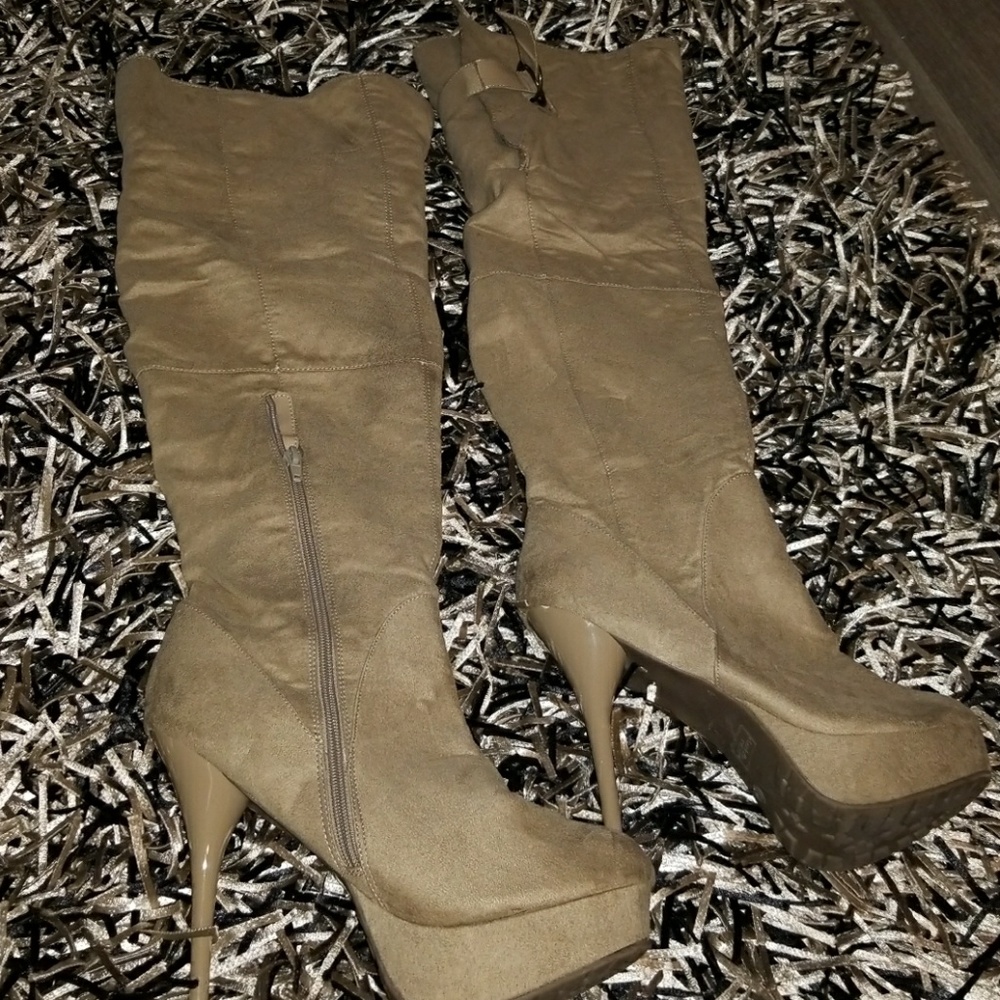 Knee high boots